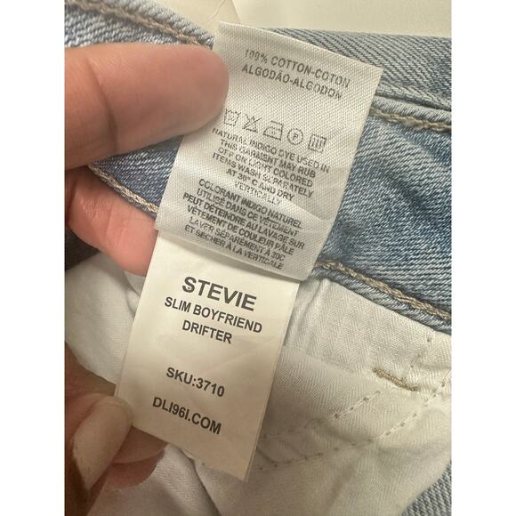 DL1961 Stevie Mid-Rise Straight Leg Jeans Size: US 24 Brand New - Picture 7 of 9